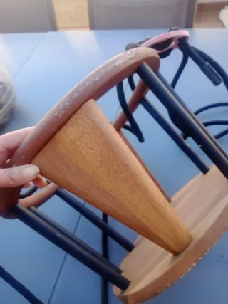 Columpio infantil de madera