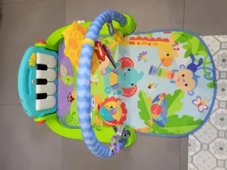 Alfombra Gimnasio Bebé Piano Juguetes