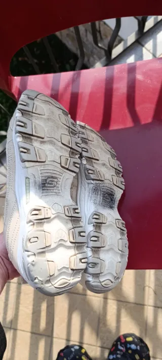 Scarpe Skechers Beige/Bianco Donna