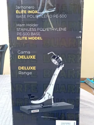 Jamonero profesional Buarfe Elite Inox