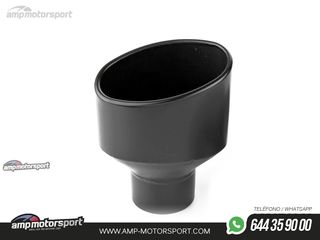 COLA DE ESCAPE TIPO RS4 LADO IZQUIERDO NEGRA