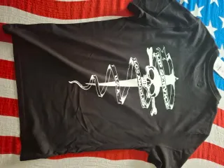 Camiseta Lip Service Negra Talla XS