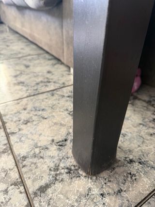 Mesa madera 1,75cm + 95 cm + 74 cm altura