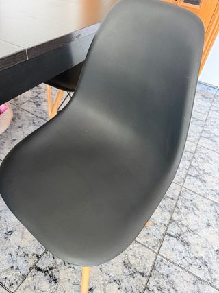 Mesa madera 1,75cm + 95 cm + 74 cm altura