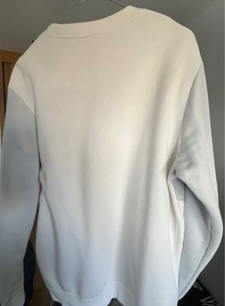 Sudadera Nike Gris y Blanca