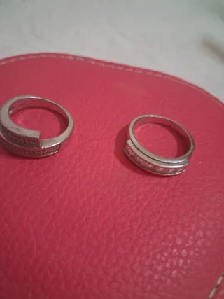 Anillos de plata