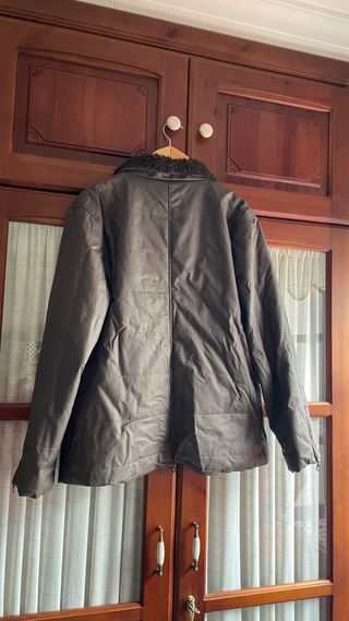 Chaqueta Espeleta Algodón Marrón Talla XL