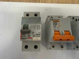 Interruptores Térmicos y Diferencial
