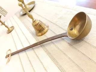 Cucharón cobre antiguo