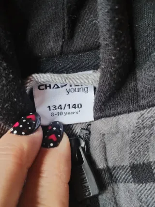 Camicia a quadri con cappuccio bambino