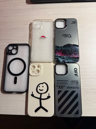 Set 5 Fundas iPhone 14