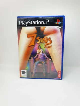 7 Sins PS2 PAL ITA Copertina Danneggiata