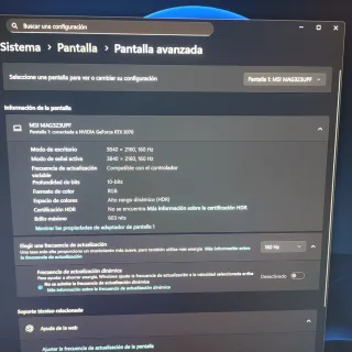 Monitor MSI MAG 32 4K 160Hz IPS 1ms