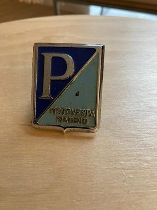 Emblema Vespa Madrid Original