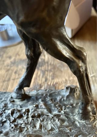 Escultura Bronce Yegua y Potro - 8kg