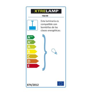 Lámpara colgante ratán marrón 1 luz
