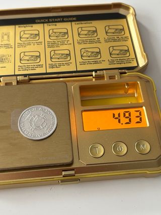 Moneda 10 Escudos Angola 1952 Plata
