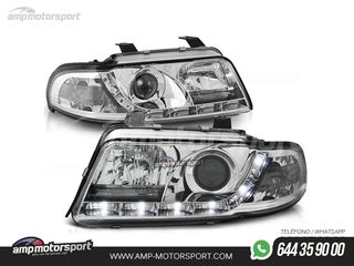 FAROS DELANTEROS LUZ DIURNA LED PARA AUDI A4 B5