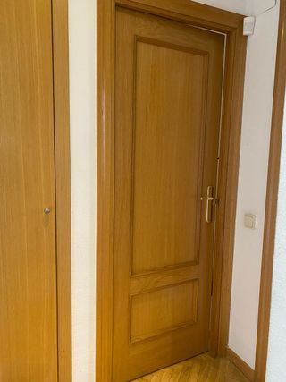 Puerta de madera interior