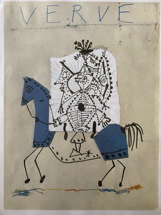 Litografía Picasso Verve 1987