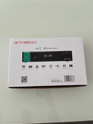 Receptor Satélite GT MEDIA V8X