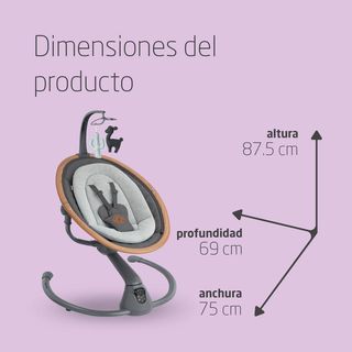 Maxi-Cosi Cassia Hamaca bebé eléctrica, 0-6 meses,
