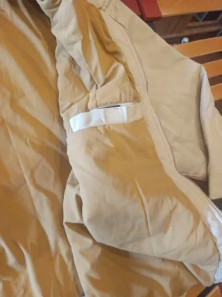 Chaqueta Invierno Hombre Talla XL Beige