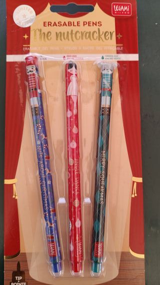 Set 3 Penne Cancellabili Legami The Nutcracker