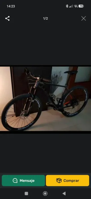 Bicicleta de montaña