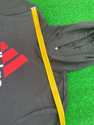 Sudadera Adidas Negra y Roja