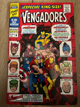 Biblioteca marvel los vengadores 8. 1967: the a...