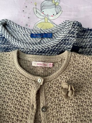 Lote Ropa Niña 8 Años: Jerseys y Chaquetas