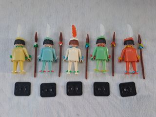 Playmobil 3120 set indiani 5X Pastello 'b' (2)