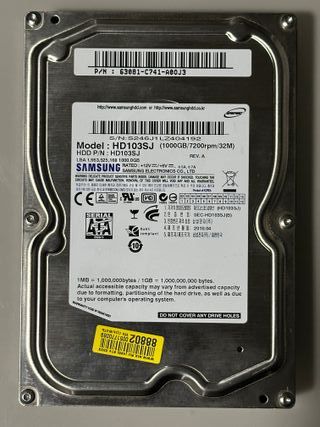 Disco Duro Externo 1TB Hardbox