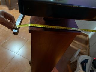 Mueble Licorera Vintage Madera (incluye taburetes)