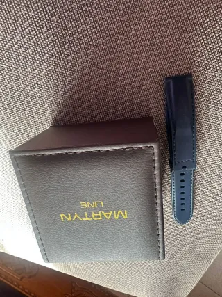 Reloj Skyline Cronógrafo Negro y Rojo