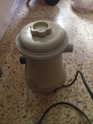 3 Bombas de Piscina Portátil Beige