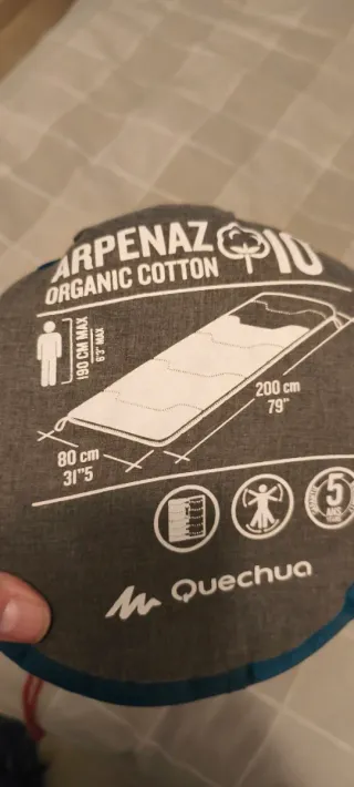 Saco de dormir Aspenaz 10 + esterilla