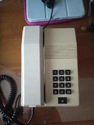 Teléfono fijo Teide blanco