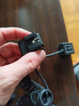 Cable Sincro Olympus TTL