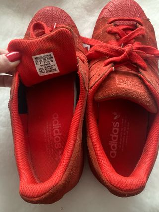 Adidas Superstar Rojas