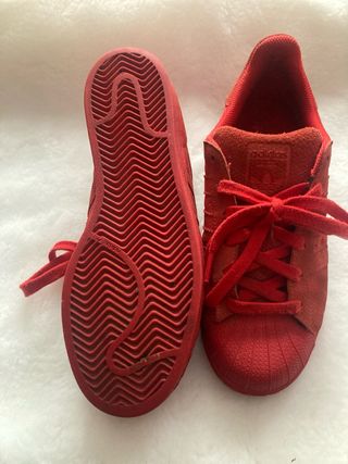 Adidas Superstar Rojas