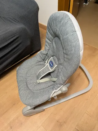 Hamaca Bebé Chicco Hooplà Gris evolutiva