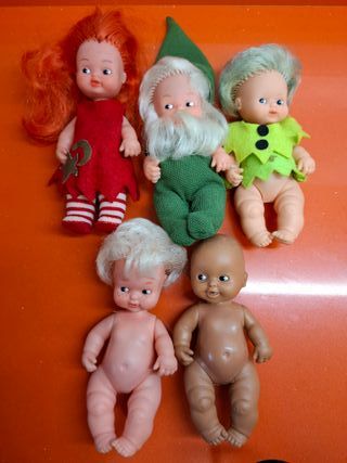 Barriguitas bruja pelirroja. Original años 80