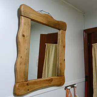 Espejo Madera Reciclada Rústico