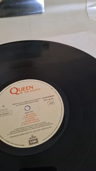 Queen The Miracle Vinilo LP 1989