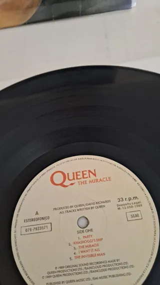 Queen The Miracle Vinilo LP 1989