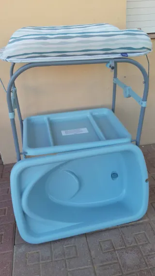 Cambiador bañera bebé
