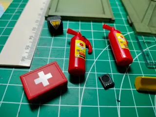 Puertas Diorama Escala 1:18