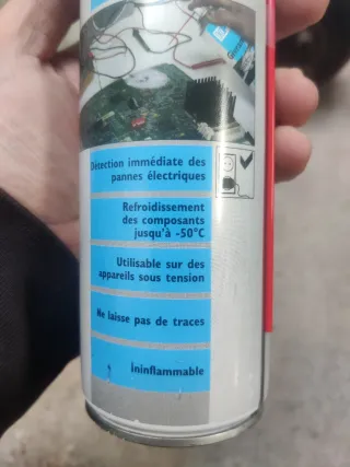 Spray Refrigerante KF Givrant Electrónica